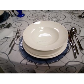 Plato gourmet hondo 27 cm.