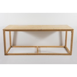 Mesa madera rectangular para vestir